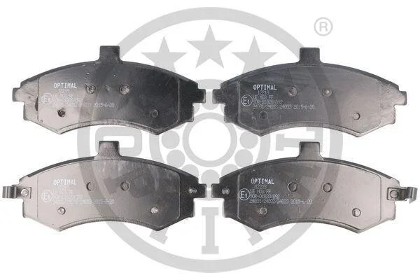 Гальмівні колодки передні дискові Optimal BP-12219 (фото 1)