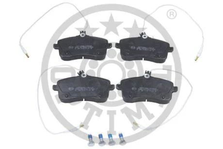 Тормозные колодки передние дисковые Optimal BP-12223