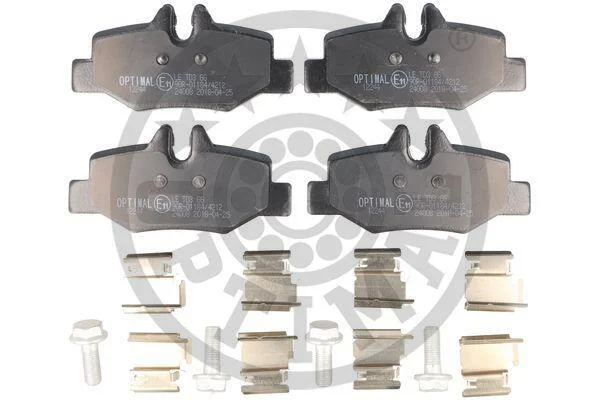 Тормозные колодки дисковые Optimal BP-12244 (фото 1)