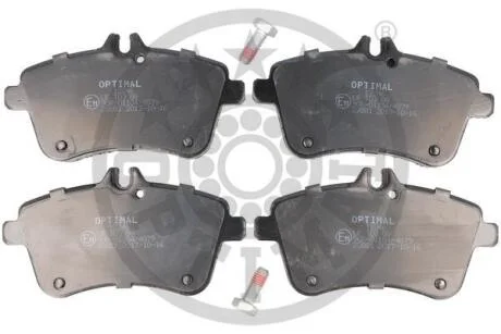 Тормозные колодки передние дисковые Optimal BP-12246