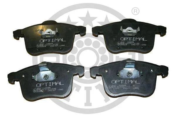 Гальмівні колодки передні дискові Optimal BP-12248 (фото 1)
