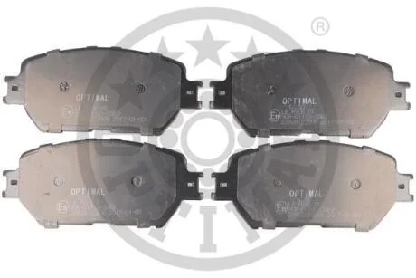 Гальмівні колодки передні дискові Optimal BP-12253