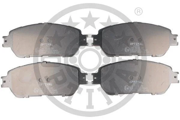 Гальмівні колодки дискові Optimal BP-12255 (фото 1)