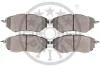 Тормозные колодки передние дисковые Optimal BP-12256 (фото 2)