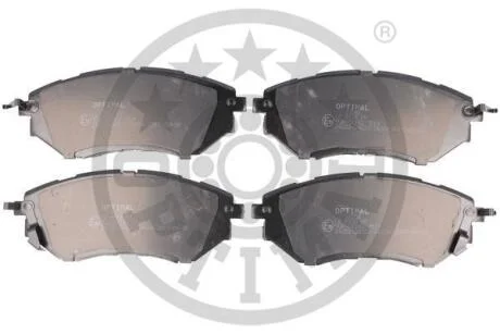 Тормозные колодки передние дисковые Optimal BP-12256