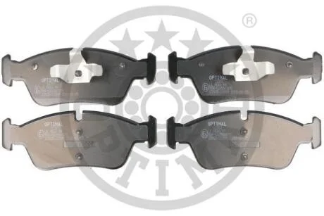 Тормозные колодки передние дисковые Optimal BP-12257