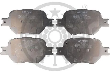Тормозные колодки передние дисковые Optimal BP-12258