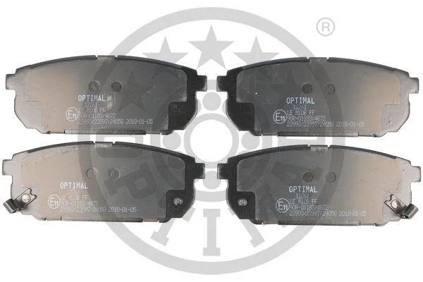 Тормозные колодки дисковые Optimal BP-12261 (фото 1)