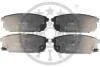 Тормозные колодки дисковые Optimal BP-12261 (фото 1)
