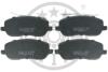Гальмівні колодки дискові Optimal BP-12262 (фото 1)