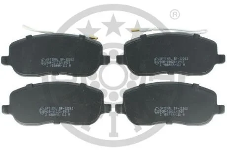 Гальмівні колодки передні дискові Optimal BP-12262