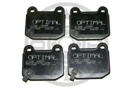 Тормозные колодки дисковые Optimal BP-12265