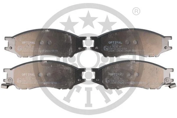 Тормозные колодки передние дисковые Optimal BP-12266 (фото 1)