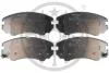 Тормозные колодки передние дисковые Optimal BP-12267 (фото 1)