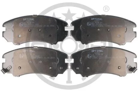 Гальмівні колодки передні дискові Optimal BP-12267
