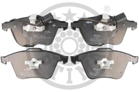 Гальмівні колодки дискові Optimal BP-12272