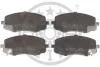 Гальмівні колодки передні дискові Optimal BP-12283 (фото 1)