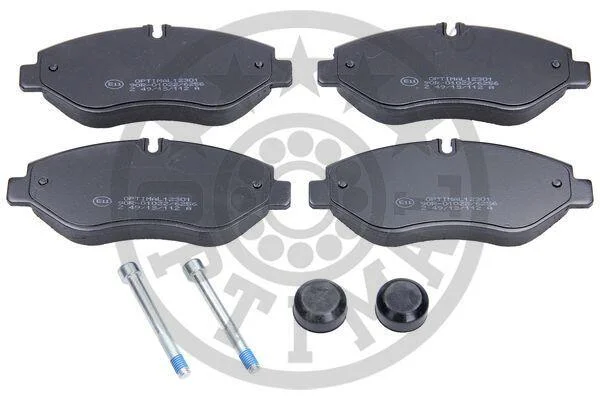 Гальмівні колодки передні дискові Optimal BP-12301 (фото 1)