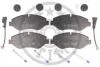 Тормозные колодки передние дисковые Optimal BP-12302 (фото 1)