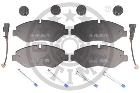 Тормозные колодки передние дисковые Optimal BP-12302