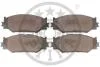 Гальмівні колодки передні дискові Optimal BP-12307 (фото 2)