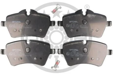 Тормозные колодки передние дисковые Optimal BP-12309