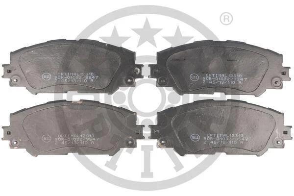 Тормозные колодки передние дисковые Optimal BP-12310 (фото 1)