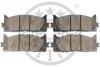 Гальмівні колодки передні дискові Optimal BP-12314 (фото 2)