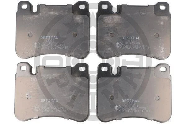 Гальмівні колодки передні дискові Optimal BP-12318 (фото 1)