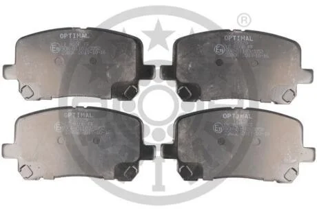 Тормозные колодки передние дисковые Optimal BP-12329