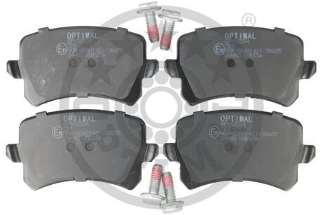 Гальмівні колодки дискові Optimal BP-12334