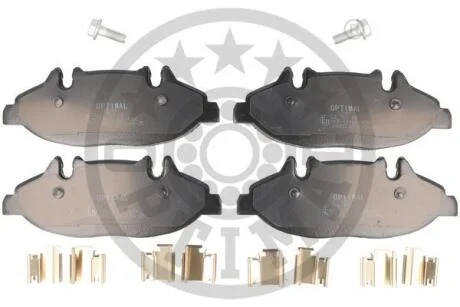 Тормозные колодки передние дисковые Optimal BP-12341