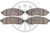 Гальмівні колодки передні дискові Optimal BP-12346 (фото 2)