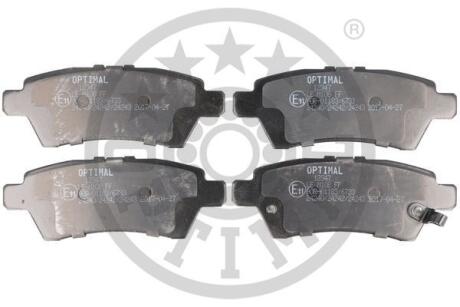Гальмівні колодки дискові Optimal BP-12347