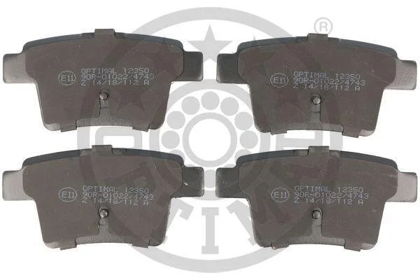 Гальмівні колодки дискові Optimal BP-12350 (фото 1)