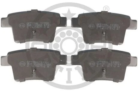 Гальмівні колодки дискові Optimal BP-12350