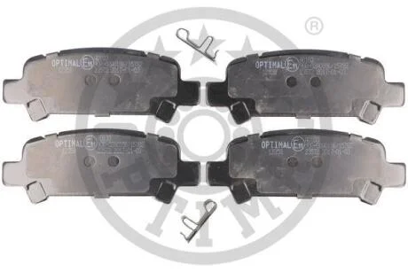 Тормозные колодки дисковые Optimal BP-12358