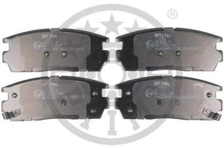 Тормозные колодки дисковые Optimal BP-12363