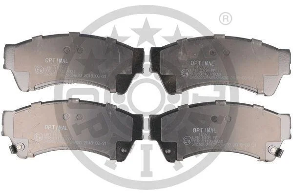 Гальмівні колодки передні дискові Optimal BP-12370 (фото 1)