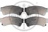 Гальмівні колодки передні дискові Optimal BP-12370 (фото 1)