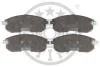 Гальмівні колодки передні дискові Optimal BP-12374 (фото 1)
