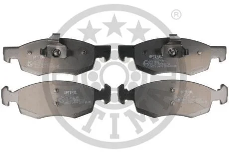 Тормозные колодки передние дисковые Optimal BP-12375