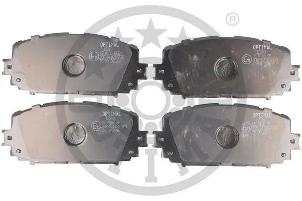 Гальмівні колодки дискові Optimal BP-12380 (фото 1)