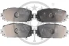 Гальмівні колодки дискові Optimal BP-12380 (фото 1)