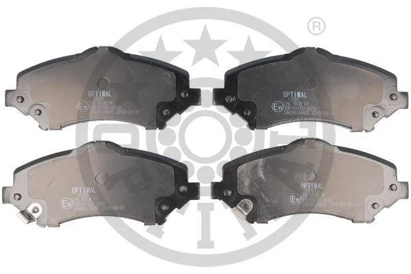 Тормозные колодки передние дисковые Optimal BP-12381 (фото 1)