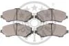Тормозные колодки передние дисковые Optimal BP-12381 (фото 2)