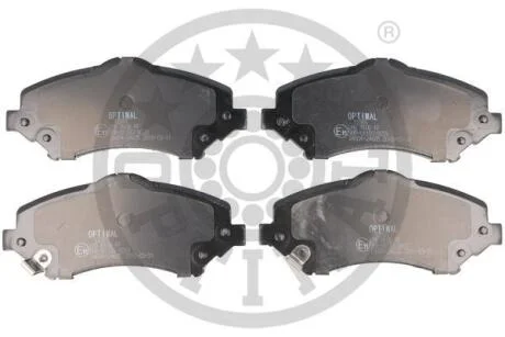 Тормозные колодки передние дисковые Optimal BP-12381
