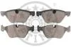 Тормозные колодки передние дисковые Optimal BP-12384 (фото 2)