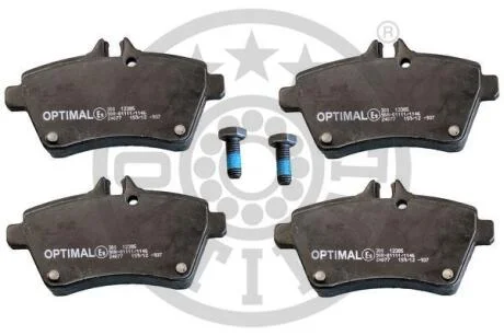 Тормозные колодки передние дисковые Optimal BP-12385