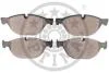 Тормозные колодки передние дисковые Optimal BP-12395 (фото 2)